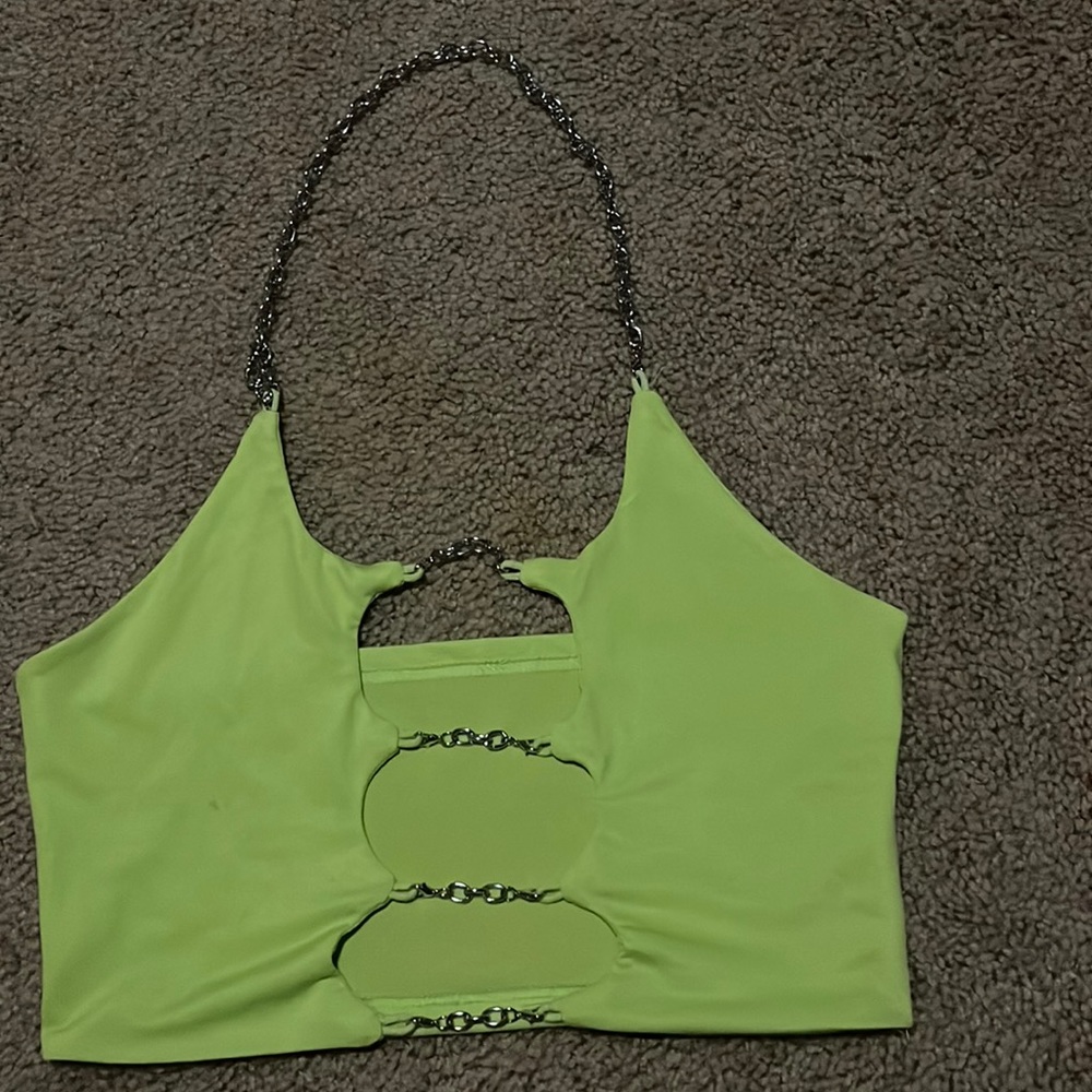 Xs neon shein top